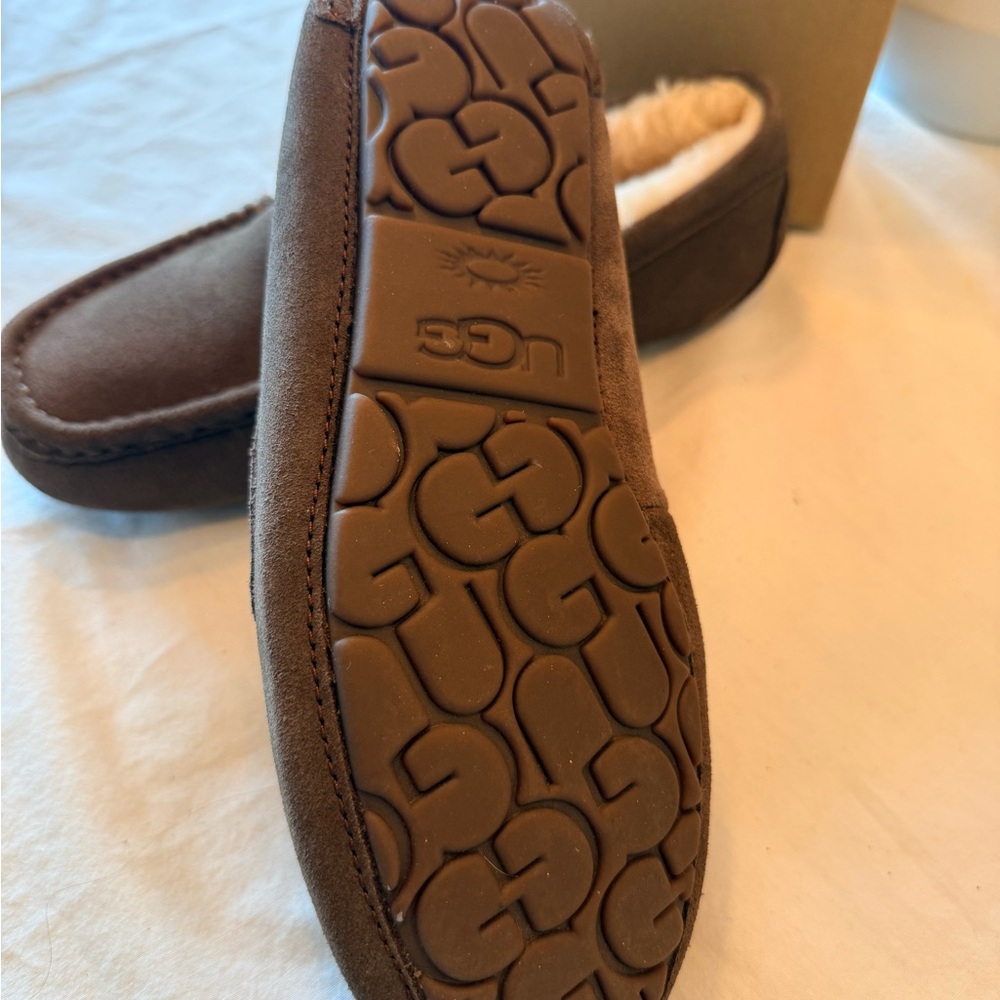 UGG New size‎ 7 Aston Women’s Chocolate Brown Loafers/slippers - Picture 2 of 9